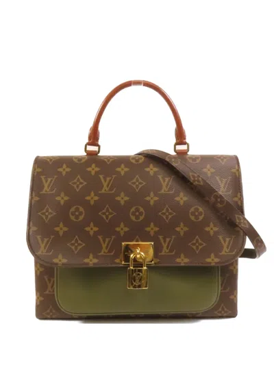 Pre-owned Louis Vuitton Marignan Monogram Handbag In Brown