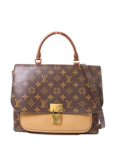 Pre-owned Louis Vuitton Marignan Monogram Tote Bag In Brown