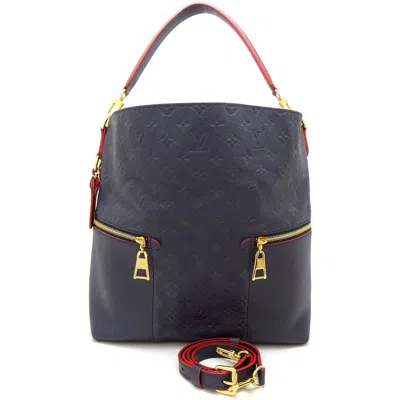 Pre-owned Louis Vuitton Marine Rouge Monogram Empreinte Shoulder Bag ()