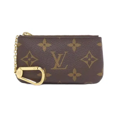 Pre-owned Louis Vuitton Marron Coated Canvas Coin Purse/coin Case () In Brown