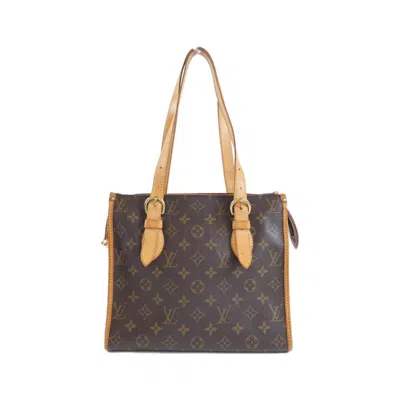 Pre-owned Louis Vuitton Marron Coated Canvas Shoulder Bag ()