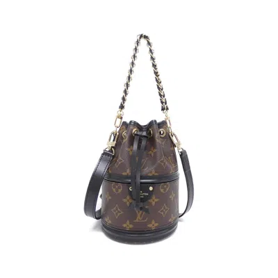 Pre-owned Louis Vuitton Marron Coated Canvas Shoulder Bag ()