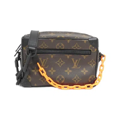 Pre-owned Louis Vuitton Marron Coated Canvas Shoulder Bag ()