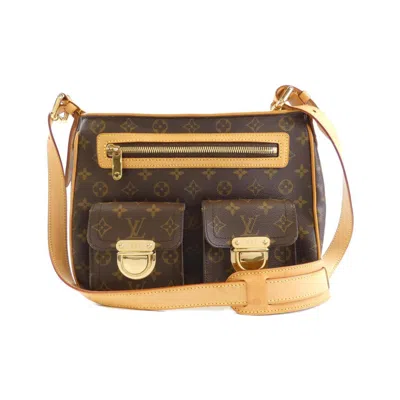 Pre-owned Louis Vuitton Marron Coated Canvas Shoulder Bag ()