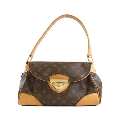 Pre-owned Louis Vuitton Marron Coated Canvas Shoulder Bag ()