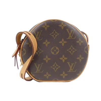 Pre-owned Louis Vuitton Marron Coated Canvas Shoulder Bag ()