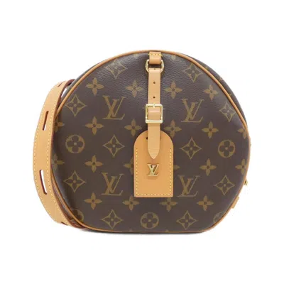 Pre-owned Louis Vuitton Marron Coated Canvas Shoulder Bag ()