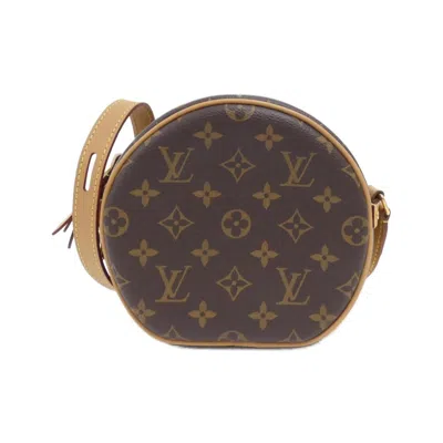 Pre-owned Louis Vuitton Marron Coated Canvas Shoulder Bag ()