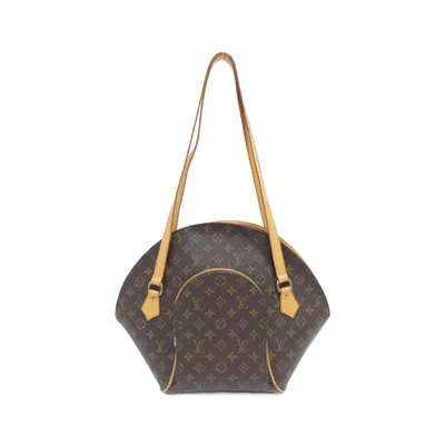 Pre-owned Louis Vuitton Marron Coated Canvas Shoulder Bag () In Brown