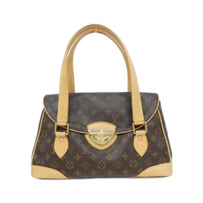 Pre-owned Louis Vuitton Marron Coated Canvas Shoulder Bag () In Brown
