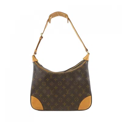 Pre-owned Louis Vuitton Marron Coated Canvas Shoulder Bag () In Brown