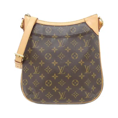 Pre-owned Louis Vuitton Marron Coated Canvas Shoulder Bag () In Brown