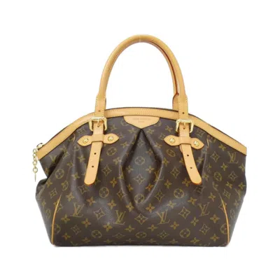 Pre-owned Louis Vuitton Marron Coated Canvas Shoulder Bag () In Brown