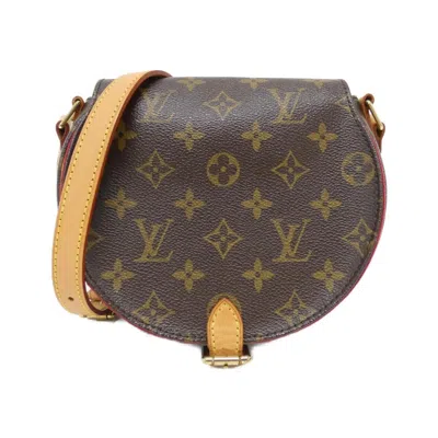 Pre-owned Louis Vuitton Marron Coated Canvas Shoulder Bag () In Brown