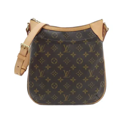 Pre-owned Louis Vuitton Marron Coated Canvas Shoulder Bag () In Brown