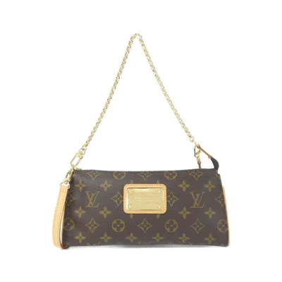 Pre-owned Louis Vuitton Marron Coated Canvas Shoulder Bag () In Brown