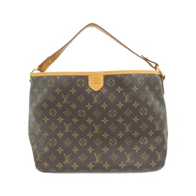 Pre-owned Louis Vuitton Marron Coated Canvas Shoulder Bag () In Brown