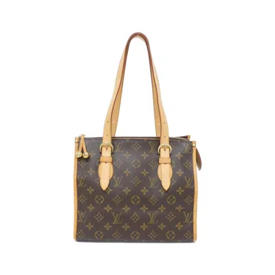 Pre-owned Louis Vuitton Marron Coated Canvas Shoulder Bag () In Brown
