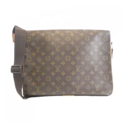 Pre-owned Louis Vuitton Marron Coated Canvas Shoulder Bag () In Brown