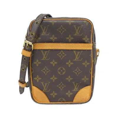 Pre-owned Louis Vuitton Marron Coated Canvas Shoulder Bag () In Brown