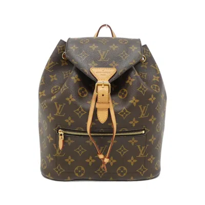 Pre-owned Louis Vuitton Marron Monogram Monogram Backpack ()