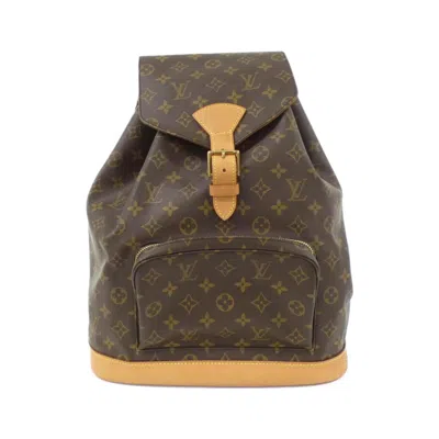 Pre-owned Louis Vuitton Marron Monogram Monogram Backpack ()