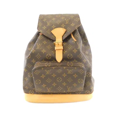 Pre-owned Louis Vuitton Marron Monogram Monogram Backpack () In Brown