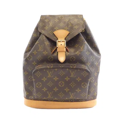 Pre-owned Louis Vuitton Marron Monogram Monogram Backpack () In Brown