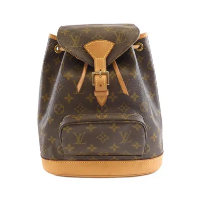 Pre-owned Louis Vuitton Marron Monogram Monogram Backpack () In Brown