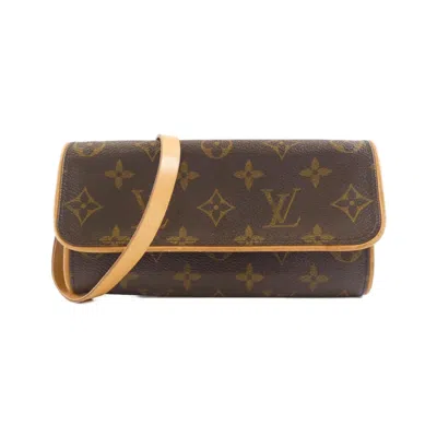 Pre-owned Louis Vuitton Marron Monogram Monogram Pochette Shoulder Bag ()