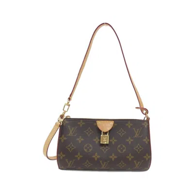 Pre-owned Louis Vuitton Marron Monogram Monogram Pochette Shoulder Bag ()
