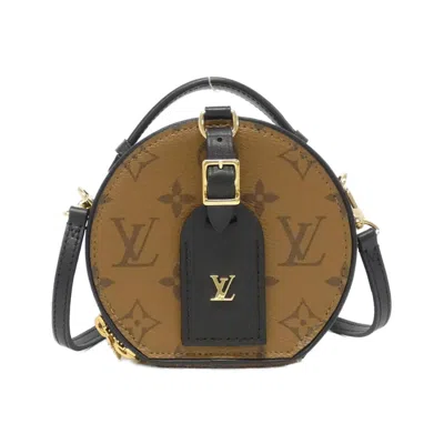 Pre-owned Louis Vuitton Marron Monogram Reverse Monogram Reverse Shoulder Bag ()