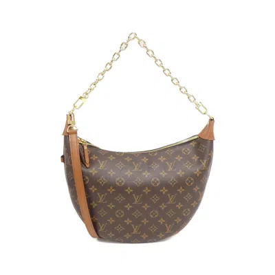 Pre-owned Louis Vuitton Marron Monogram Reverse Monogram Reverse Shoulder Bag ()