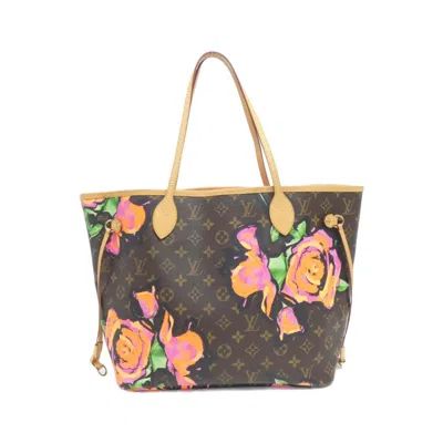Pre-owned Louis Vuitton Marron Monogram Rose Monogram Rose Tote Bag ()