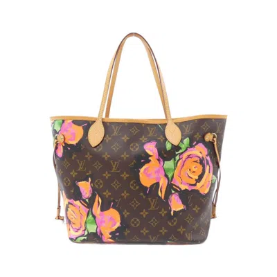 Pre-owned Louis Vuitton Marron Monogram Rose Monogram Rose Tote Bag ()