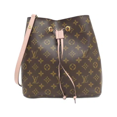 Pre-owned Louis Vuitton Marron Monogram Rose Poudre Monogram Shoulder Bag ()