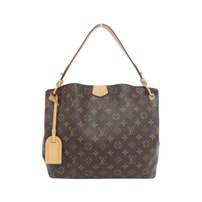 Pre-owned Louis Vuitton Marron Pivoine Coated Canvas Shoulder Bag ()