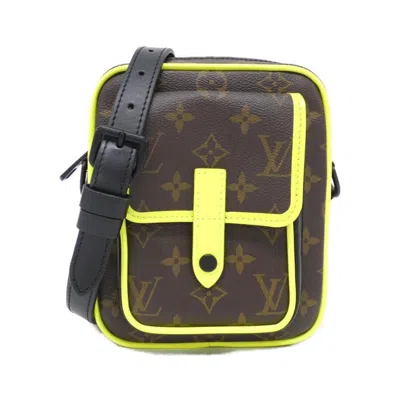 Pre-owned Louis Vuitton Marron Yellow Monogram Shoulder Bag ()
