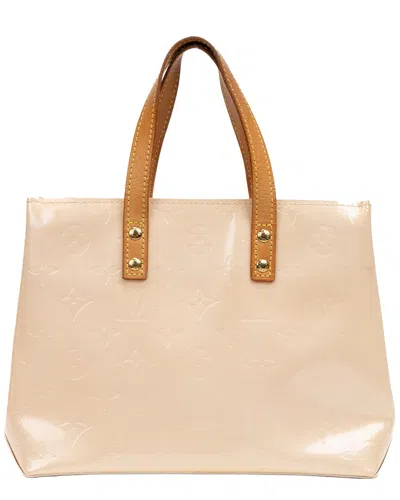 Louis Vuitton Marshmallow Pink Monogram Vernis Reade (authentic Pre-loved)