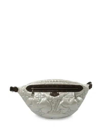 Louis Vuitton Maxi Pillow Monogram Belt Bag In Gray