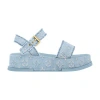 Louis Vuitton Maya Flatform Sandal In Blue
