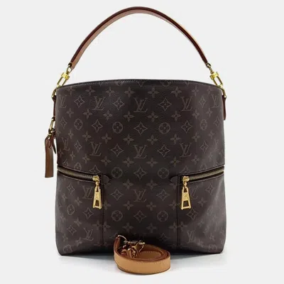Pre-owned Louis Vuitton Melie Handbag In Brown