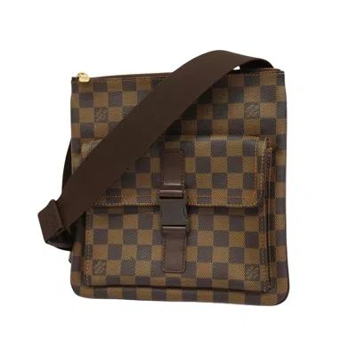Pre-owned Louis Vuitton Melville Brown Canvas Shopper Bag ()