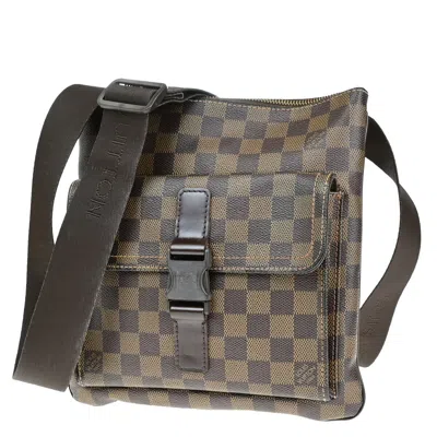 Pre-owned Louis Vuitton Melville Canvas Shoulder Bag () In Brown
