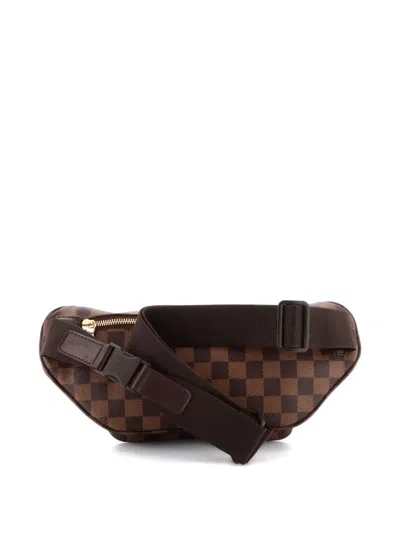 Pre-owned Louis Vuitton Melville Waist Bag Damier Belt Bag In Brown