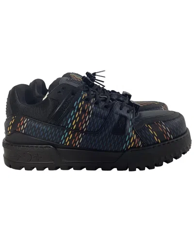 Pre-owned Louis Vuitton Men's Leather Lv Trainer Maxi Sneaker (authentic Pre-loved)