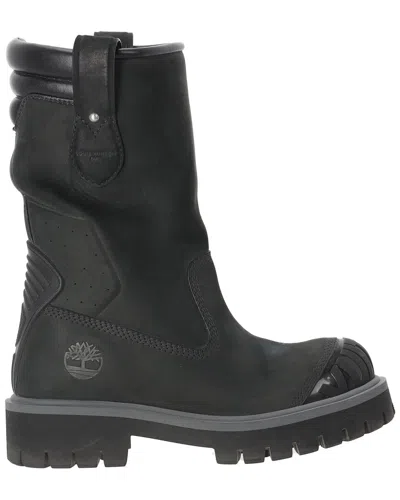 Pre-owned Louis Vuitton Men's Leather X Timberland Mid-calf Boots (authentic Pre-loved)