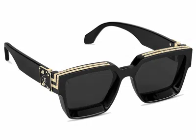 Pre-owned Louis Vuitton Men's  1.1 Millionaires Sunglasses In Black