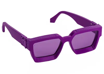 Pre-owned Louis Vuitton Men's  1.1 Millionaires Sunglasses In Purple (z1601 W/e)