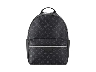 Pre-owned Louis Vuitton Men's  Backpack Discovery Monogram Pm In Black/grey In Multi